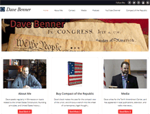 Tablet Screenshot of davebenner.com